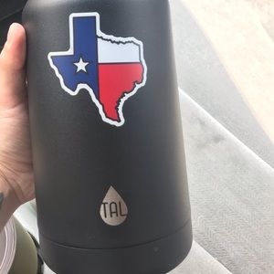 COPY - TAL Ranger 64 oz Black Solid Print Stainless Steel Water Bottle